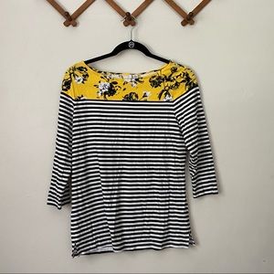 Elle 3/4 length sleeve shirt M